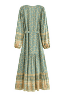 Abito Verde con Manica Lunga | Paradiso Bohemien