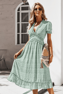 Abito Verde Salvia Bohemien | Paradiso Bohemien