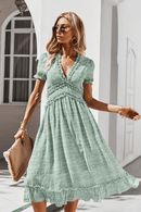 Abito Verde Salvia stile Bohemien | Paradiso Bohemien