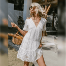 Abito Bianco Traforato Estivo | Paradiso Bohemien