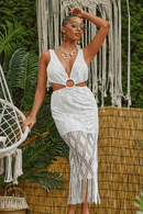 Abito Bianco in Pizzo | Paradiso Bohemien