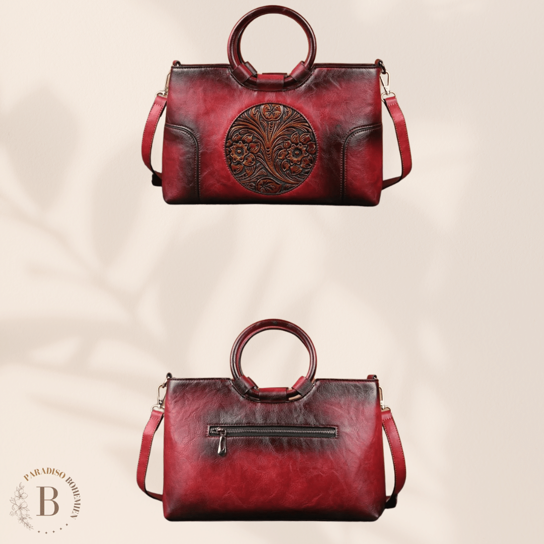 Borsa Vintage Rosso | Paradiso Bohemien