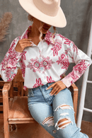 Camicia Floreale Estivo per Donna Boho Chic  | Paradiso Bohemien