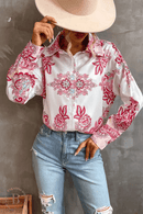 Camicia Floreale per Donna da primavera | Paradiso Bohemien