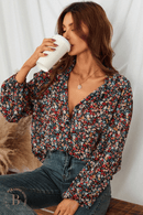 Camicia a Fiori Elegante Bohémien | Paradiso Bohemien