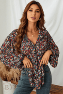 Camicia a Fiori Elegante | Paradiso Bohemien