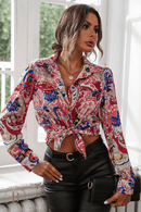 Camicia Fantasia Fucsia stagione Estivo | Paradiso Bohemien