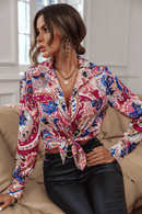 Camicia Fucsia Fantasia da Donna  | Paradiso Bohemien