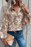 Camicia stampa Paisley da Donna | Paradiso Bohemien