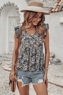 Camicetta con Fiori Bohémien | Paradiso Bohemien