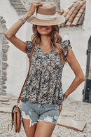 Camicetta con Fiori Bohémien | Paradiso Bohemien