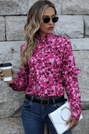 Camicia Rosa Elegante stile Boho Chic  | Paradiso Bohemien
