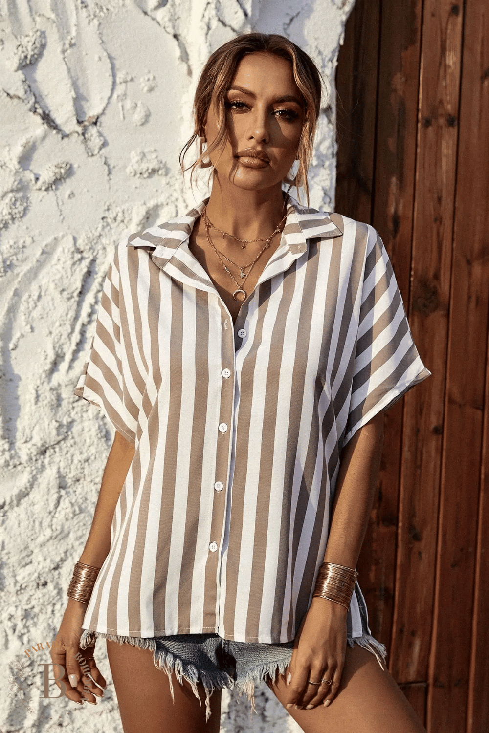 Camicia a Righe Donna | Paradiso Bohemien