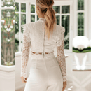 Camicia Bianca di Pizzo | Paradiso Bohemien