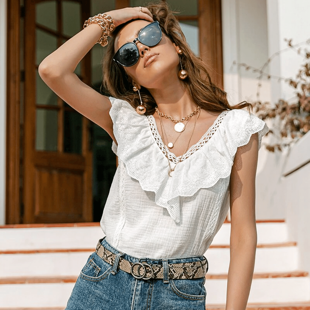 Camicia Bianca per estate | Paradiso Bohemien