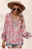 Camicia Donna a Fiori | Paradiso Bohemien
