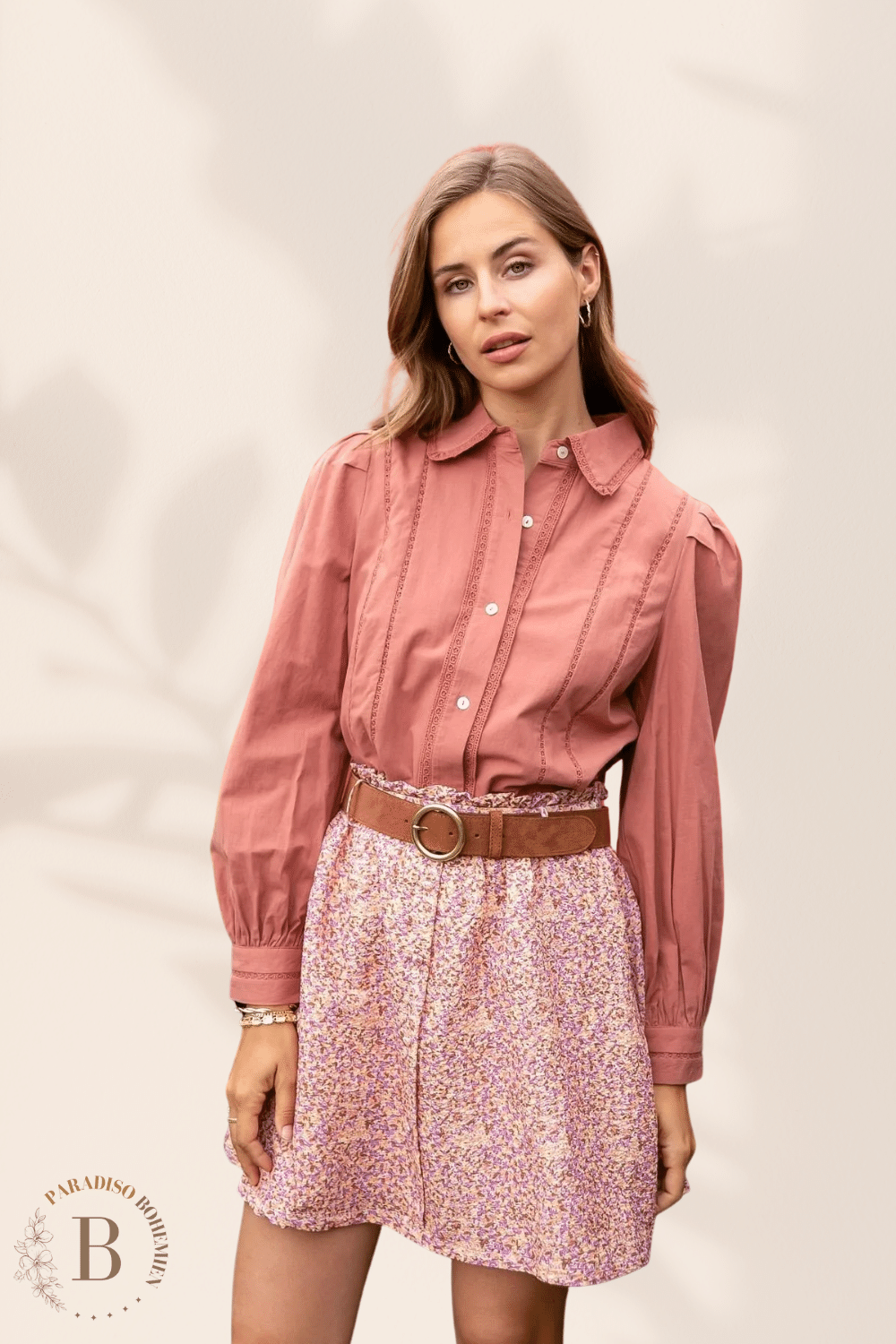 Camicia Donna Rosa | Paradiso Bohemien