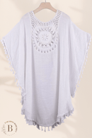 Camicia Larga Donna Bianco | Paradiso Bohemien