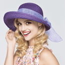Cappello da Donna Viola Boho Chic | Paradiso Bohemien