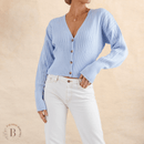 Cardigan Corto con Bottoni Boho | Paradiso Bohemien