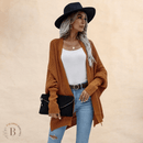 Cardigan da Donna Cammello Boho | Paradiso Bohemien