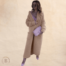 Cardigan Maglia Grossa Beige in stile Boho | Paradiso Bohemien