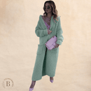 Cardigan Verde Maglia Grossa | Paradiso Bohemien