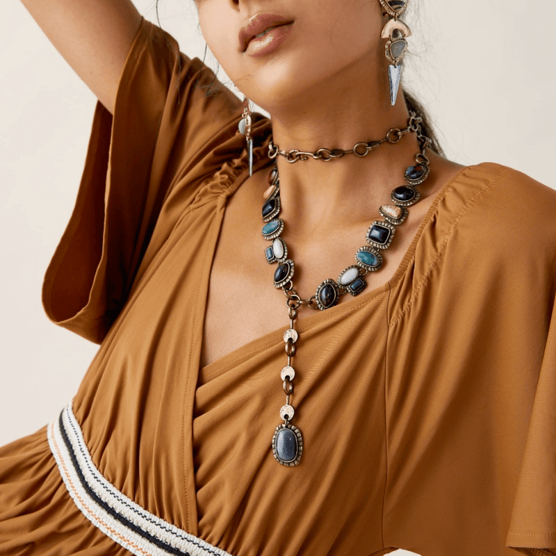 Deman Set Di 12 Gioielli Bohémien Con Conchiglie - Collane, Bracciali E Cavigliera - Accessori Estivi Per Donna, Look Spiaggia E Festival