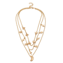 Collana Boho Nappa Stelle