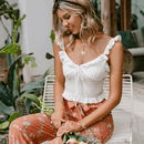 Crop Top Bianco Donna | Paradiso Bohemien