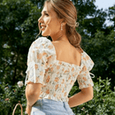 Crop Top a Fiori Bohemien | Paradiso Bohemien