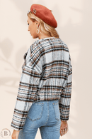 Giacca Corta Bianca Donna a Sacchi | Paradiso Bohemien