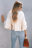 Giacca Donna Corta Bianco  | Paradiso Bohemien