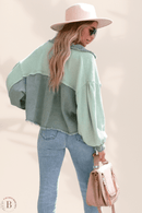 Giacca Donna Corta Verde | Paradiso Bohemien