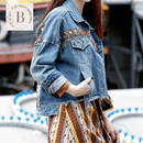 Giacca di Jeans Hippie