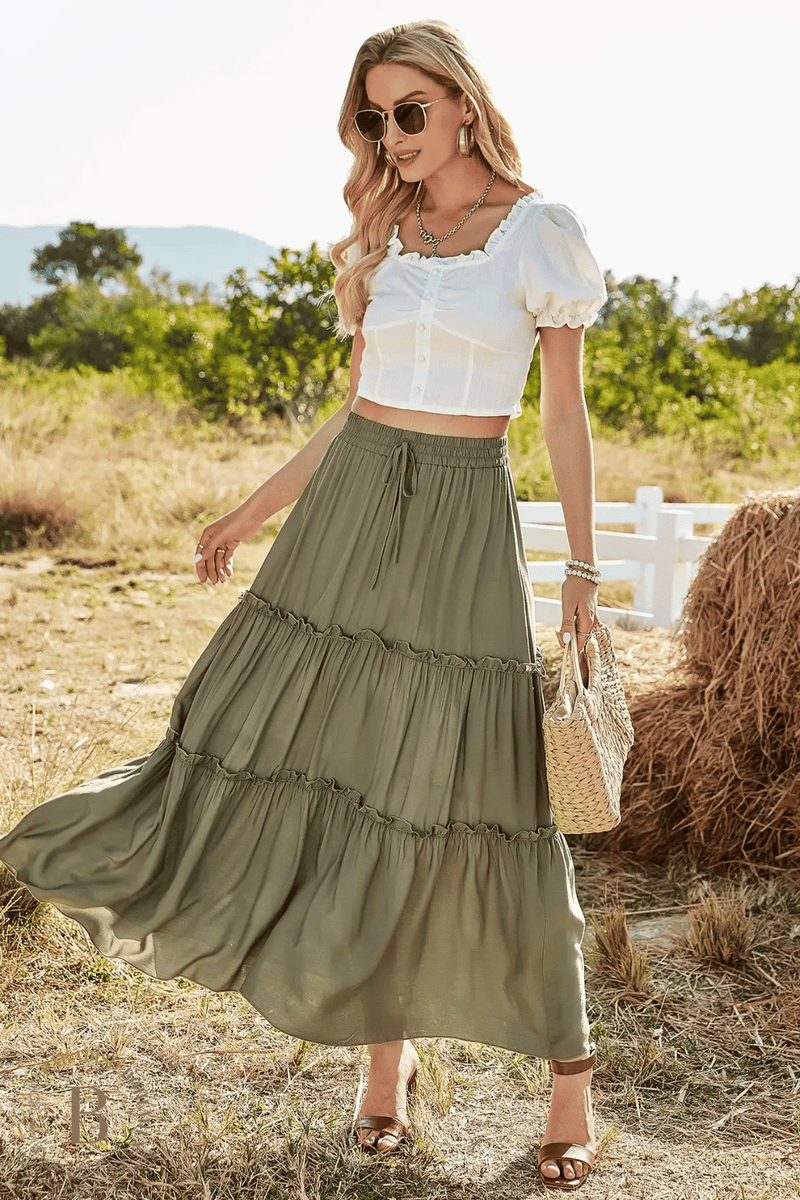 SHEIN Raffinéa Elegante gonna lunga plissettata da festa, versatile per SHEIN Raffinéa Elegante gonna lunga plissettata da festa, versatile per