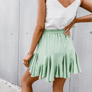 Gonna Balze Corta Verde Boho Chic | Paradiso Bohemien