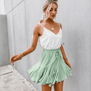 Gonna Balze Verde Boho Chic | Paradiso Bohemien