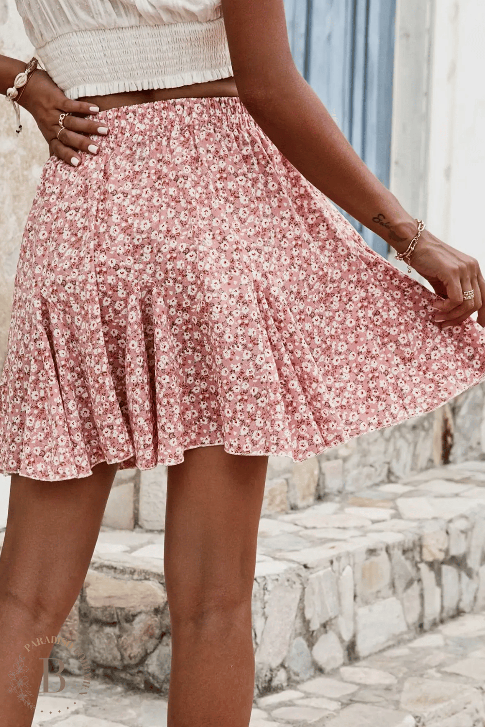 Gonna a Fiori Corta | Paradiso Bohemien