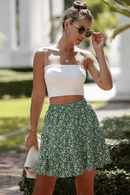 Gonna Corta  Verde | Paradiso Bohemien