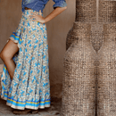 Gonna Corta Davanti e Lunga Dietro Boho Chic 