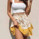 Gonna Gialla Corta Boho Chic | Paradiso Bohemien