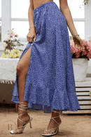 Outfit Gonna Lunga Blu | Paradiso Bohemien