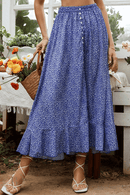 Gonna Lunga Bohémien con Bottoni | Paradiso Bohemien