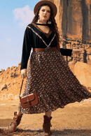 Gonna Lunga Bohémien Taglia Grande | Paradiso Bohemien