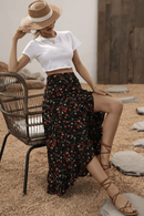 Gonna Nera Lunga Estiva in stile Boho | Paradiso Bohemien