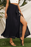 Gonna Lunga Nera Bohémien | Paradiso Bohemien