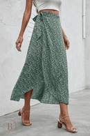 Gonna Lunga Verde Bohemien | Paradiso Bohemien