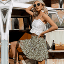 Gonna Verde Corta Boho Chic | Paradiso Bohemien