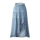 Gonna Asimmetrica Blu in stile Bohemien | Paradiso Bohemien